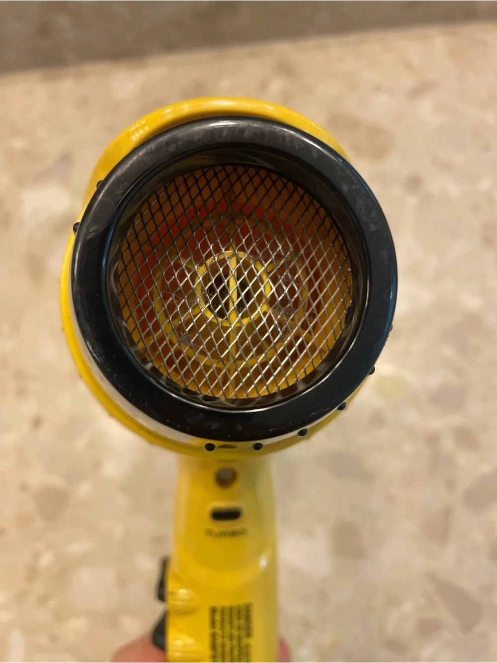 BaByliss PRO Italia Brava Yellow Professional Hair Dryer